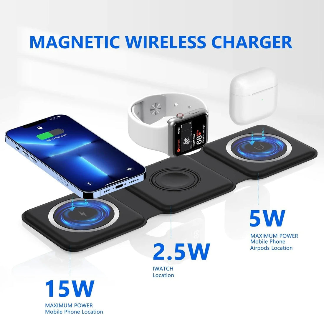 3-in-1 Foldable Wireless Charger